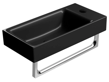 COLOR ELEMENTS 50X25 - Ceramic handrinse basin / washbasin by GSI ceramica - view 2